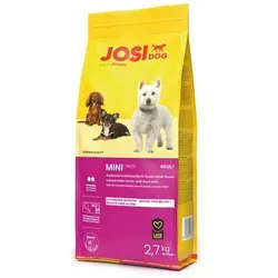 Josera Hund 2,7kg JosiDog Mini - Trockenfutter für kleine Hunde, fördert gesunde Haut und glänzendes Fell mit extra kleinen Kroketten