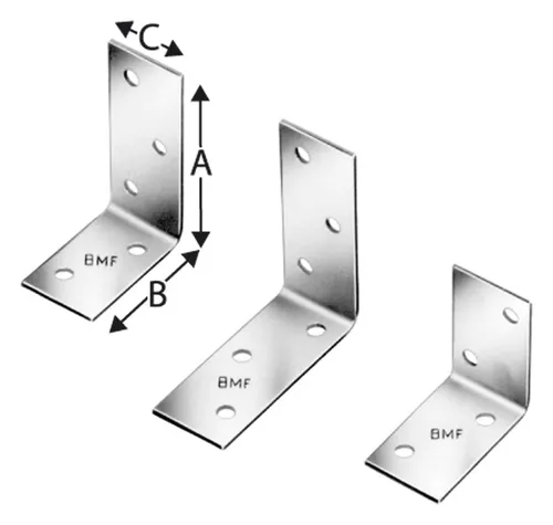Simpson Strong-Tie Winkelverbinder ANPS208860 SST - 100 Stück für stabile Verbindungen - Holzverbinder, rostfrei und ideal für langlebige Konstruktionen im Innen- und Außenbereich