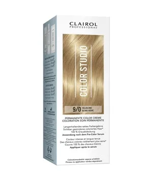 Clairol Color Studio Permanente Color Creme Haarfarbe 1 Stk Hellblond 9/0