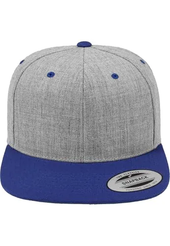 Flexfit Classic Snapback 2-Tone -One Size Cap, Erwachsenen Mütze (Kappe für Herren und Damen) Schirmmütze verstellbar - in diversen Farben