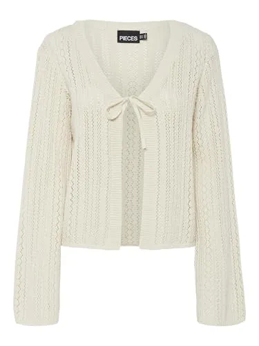 pieces Strickjacke PCNUKA LS KNIT CARDIGAN NOOS BC - Stylische Cardigan aus hochwertigem Strickstoff, ideal für modische Outfits und vielseitige Kombinationsmöglichkeiten.