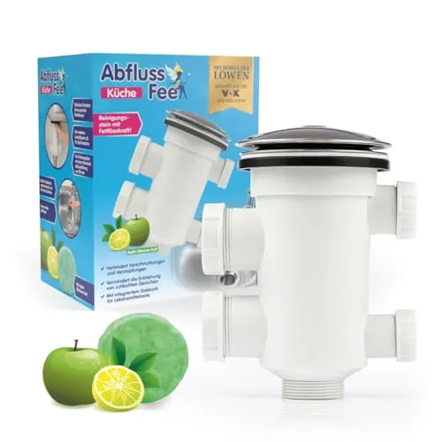 ABFLUSS-FEE Küche Ablaufgarnitur mit Filterkorb