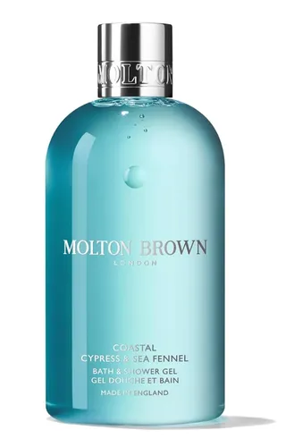 Molton Brown Coastal Cypress & Sea Fennel - Bath & Shower Gel 100ml - Duschgel mit erfrischendem Duft von Küstenelementen, reinigt sanft und belebt die Sinne für ein luxuriöses Duscherlebnis.