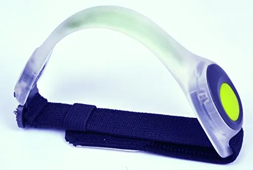 SMAR.T Lightclip Strap LED Band für Jogger & Fahrradfahrer für Oberarm oder Unterschenkel LED Grün