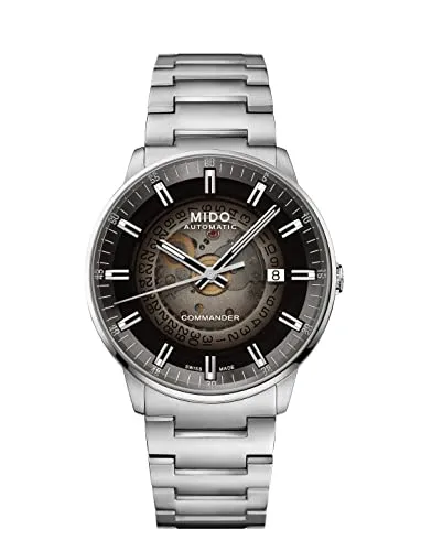MIDO Commander Gradient Automatikuhr - Hochwertige Armbanduhr für Herren mit Edelstahlarmband, Saphirglas und präzisem Automatikuhrwerk für zuverlässige Zeitmessung.