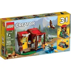 LEGO® Creator Outback-Hütte 31098 - Kreatives Bauen für Kinder - LEGO® Bausatz mit 305 Teilen, fördert Kreativität und Problemlösungsfähigkeiten, ideal als Geschenk für kleine Baumeister.