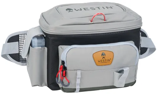 Westin Angeltasche zum Kunstköderangeln W3 Waist Pack - Praktische Angeltasche für Kunstköder mit wasserabweisenden Materialien und schnellem magnetischem Öffnungssystem. Ideal für Angler, die viel unterwegs sind.