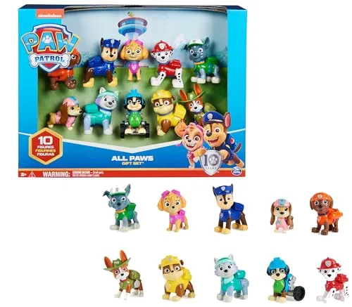 Paw Patrol Action Pack Pups (6065255) - Sortier- & Stapelspielzeug, fördert kreatives Spielen und Teamarbeit für kleine Abenteuerlustige