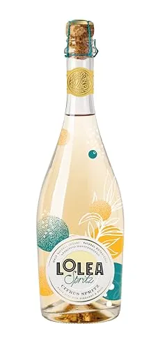 Lolea Citrus Spritz 0,75l Aperitif – Fertigcocktail mit Weißwein, Bergamotte, Basilikum, mediterran, leicht prickelnd, perfekt für Sommer & Partys