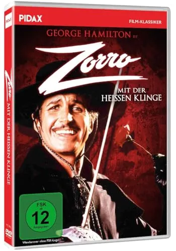 Zorro mit der heißen Klinge / Abenteuerkomödie mit Starbesetzung (Pidax Film-Klassiker)