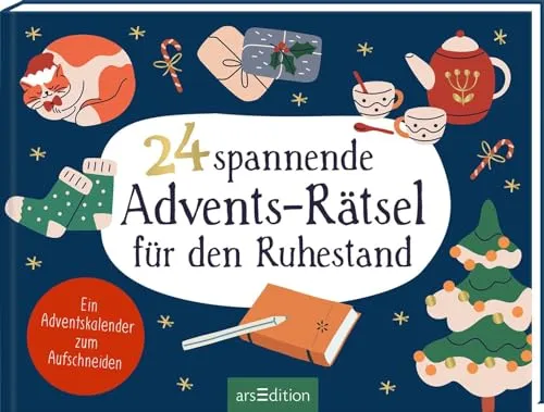 Advents-Rätsel für den Ruhestand: 24 spannende Rätsel im Adventskalender - Advent & Weihnachten Geschenkbücher: Entdecken Sie 24 aufregende Rätsel, die den Ruhestand versüßen und täglich für Rätselspaß sorgen!