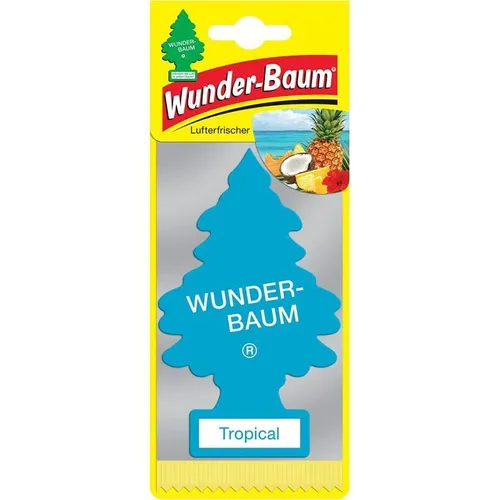 Wunderbaum MTR0076 Lufterfrischer Tropical Exotic Blau Duft Air Freshener Neu