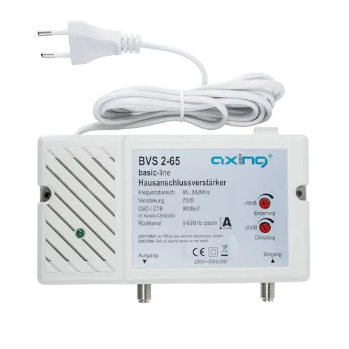 Axing BVS 2-65 Kabel-TV Verstärker 25 dB von AXING