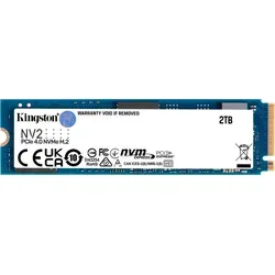 Kingston NV2 SSD 2TB M.2 2280 - ultraschnelle PCIe 4.0 NVMe Speicherlösung, 3.500 MB/s Lesen und 2.800 MB/s Schreiben für Gaming und Content Creation