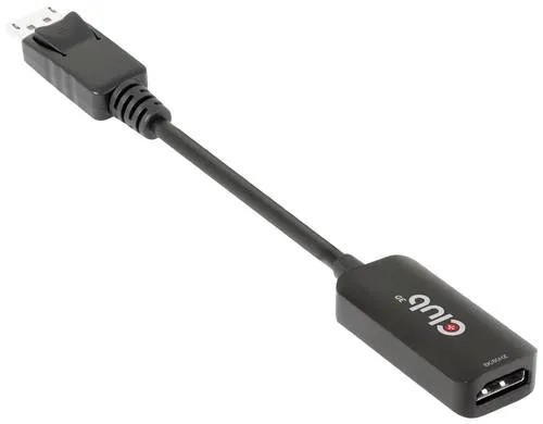 Club3D AV Adapter DisplayPort 1.4 - HDMI 4K/8K 60Hz HDR, ideal für beeindruckende visuelle Erlebnisse ohne externes Stromkabel