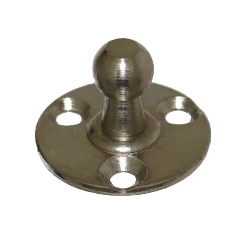 1x Halterung mit 10mm Kugelkopf für Gasdruckfedern Dämpfer Klappe Anhänger Neu