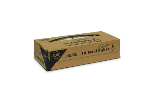 Qult Teelicht Maxilights (1-tlg), Maxilight Teelichter in Kunststoffhülle