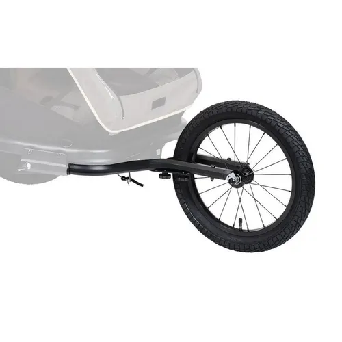 XLC Jogger-Kit für Kinderanhänger DUO S - Fahrradanhänger: Das praktische Jogger-Kit BS-X120 verwandelt deinen XLC Kinderanhänger DUO S in einen sportlichen Jogger – ideal für aktive Familien!