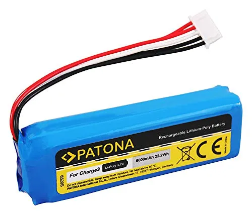 PATONA 6520 Ersatz für Akku JBL GSP1029102A (6000mAh) von PATONA