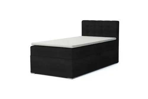 Deine Möbel 24 Boxspringbett JUNG 3 – Polsterbett mit Stauraum in Creme Grau Beige - Das Boxspringbett JUNG 3 vereint elegantes Design und praktischen Stauraum. Der seitlich aufklappbare Bettkasten eignet sich perfekt zur Aufbewahrung von Bettwäsche und Decken – ideal für kleine Räume.