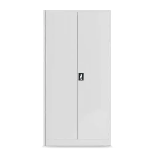 Jan Nowak Werkzeugschrank TC01A - Robuster Werkstattschrank mit Flügeltüren - Praktischer Werkzeugschrank für Werkstatt und Garage. Mit stabiler Stahlblech-Konstruktion und verstellbaren Böden bietet er optimale Ordnung für alle Werkzeuge. Perfekt für Mechaniker und Heimwerker.