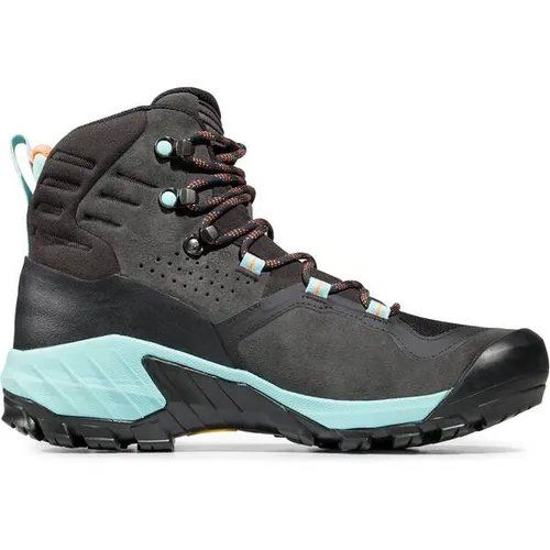 Mammut Sapuen High GTX Women 7.5 - Hochwertige Wanderschuhe für Damen - Wanderschuhe mit Gore-Tex für Wasserdichtigkeit und Atmungsaktivität, ideal für anspruchsvolle Outdoor-Aktivitäten. Der elastische Sitz und die 3D Memo Foam Polsterung sorgen für höchsten Komfort.