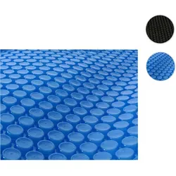 Pool-Abdeckung Wärmeplane Abdeckplane Solarplane Solarabdeckung, Stärke: 200 µm - rechteckig 6x4m blau