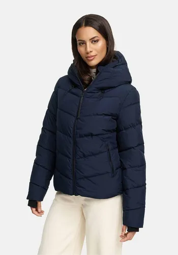 Marikoo Winterjacke Yukanii Kurze Winterjacke mit langen Bündchen und Daumenloch