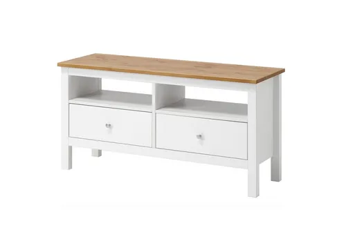 hagge home TV Schrank aus massivem Kiefernholz - TV-Halterung aus robustem Kiefernholz, vereint zeitlose Eleganz mit praktischer Funktionalität und bietet großzügigen Stauraum für Ihre Multimedia-Geräte.