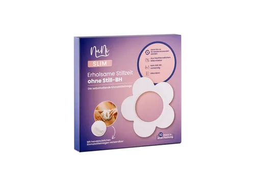 NuNi BH-Stilleinlagen NuNi-SLIM selbstklebend - Stilleinlagen für stressfreies Stillen, hautfreundlich und diskret – für unbeschwerte Tage voller Nähe und Liebe.