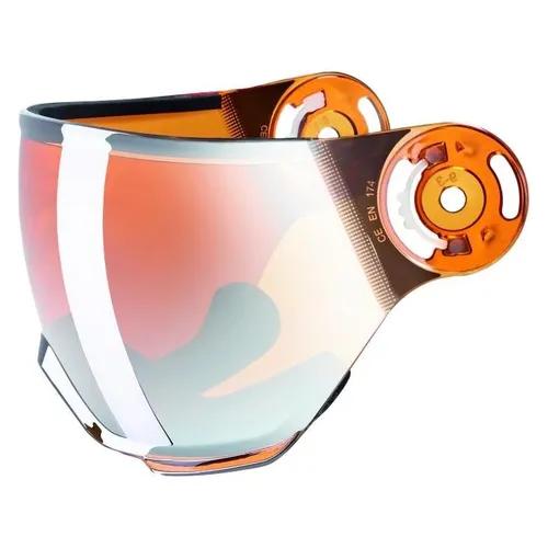 Uvex Rocket jr Visor mirror red 51-55 cm