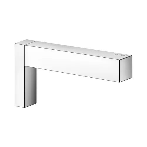 KEUCO Edition 90 Square Ersatz-Rollenhalter aus Metall - Toilettenpapierhalter mit modernem Design und Platz für eine Ersatz-Rolle, ideal für stilvolle Badezimmer und Gäste-WCs. Hochglanz-verchromt für langlebigen Korrosionsschutz.