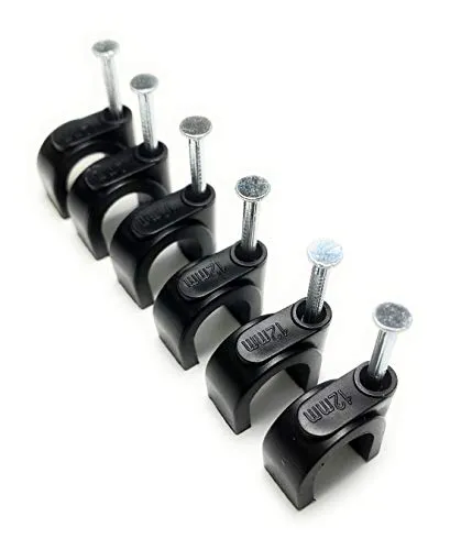 Kabelschellen Schwarz von TR Cable