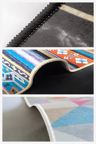 Wetterfest Teppich 100% Polyester 100 x 200 cm T1686 - Bunter, wetterfester Teppich aus 100% Polyester, ideal für den Innen- und Außeneinsatz. Strapazierfähig und pflegeleicht für jeden Raum.