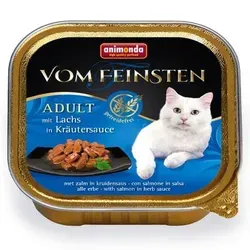 Animonda Cat Vom Feinsten Adult Lachs in Kräutersauce 100g von animonda