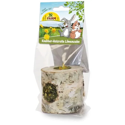 JR FARM Knabber Holzrolle Löwenzahn 100 g