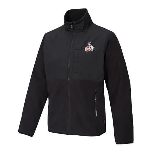 1. FC Köln Fleecejacke Ankergasse (DE/NL/SE/PL, Alphanumerisch, L, Regular, Regular, Schwarz)