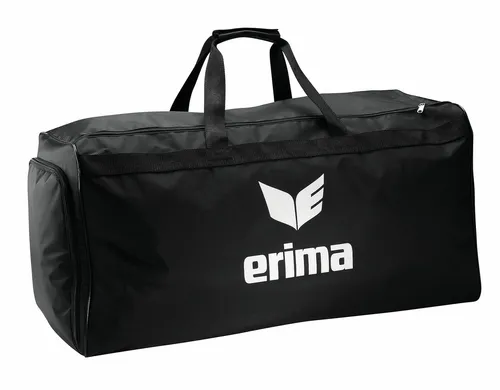 Erima Sporttasche Travel Line Trikottasche schwarz, 92 Liter - Sonstige Sporttaschen mit praktischem Nassfach zur getrennten Aufbewahrung von sauberer und verschmutzter Wäsche – ideal für den Trikottransport vor und nach dem Spiel.