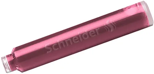 SCHNEIDER Füllhalter Tintenpatrone Standard Pastell Rose VE=6 Stück