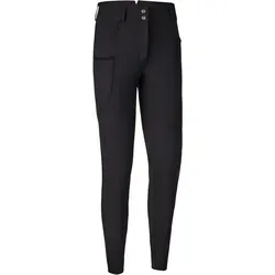 Deerhunter Lady Hunting Tights Black - Wanderhosen für Damen, atmungsaktiv und elastisch für höchsten Tragekomfort bei Outdoor-Aktivitäten.