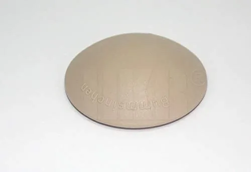 HKB ® 2 Stück Türstopper, Türpuffer, Ø 40 mm Höhe: 12 mm, beige, aus Kunststoff, mit Klebefläche, und/oder zum anschrauben Hansi Siebert, Artikel-Nr. 50407