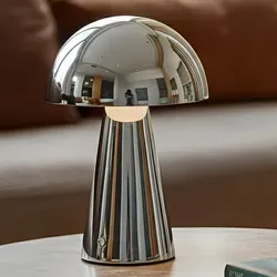 Lindby Tischleuchte Nevijo in silber von Lindby