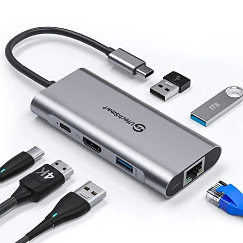 UtechSmart USB C Hub 6 in 1 von UtechSmart