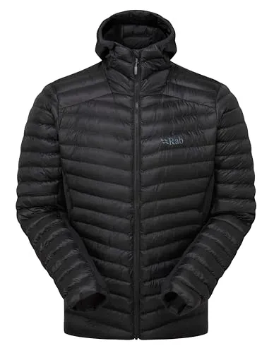 Rab Cirrus Flex Hoody Schwarz L – Vielseitige Outdoor-Jacke von Rab