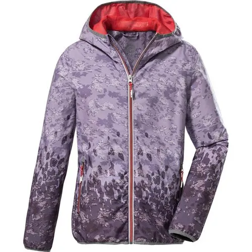 KILLTEC Kinder Funktionsjacke mit Kapuze, packbar KOS 165 GRLS JCKT