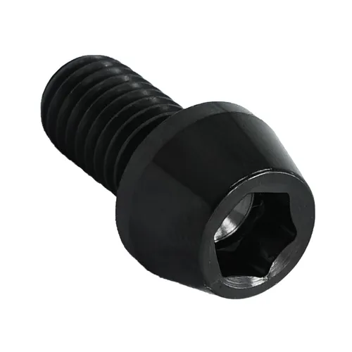 Titan M5 x10 Schraube DIN 912 Ti konisch schwarz Innensechskant bolt