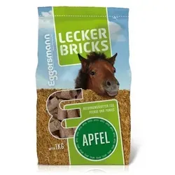 Eggersmann Lecker Bricks Apfel | 1kg Pferdeleckerli von Eggersmann