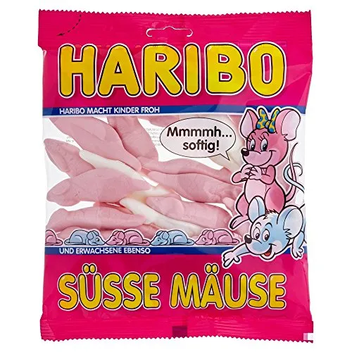 Haribo Süsse Mäuse in weiß von HARIBO