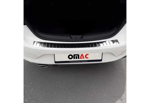 OMAC Ladekantenschutz für Renault Megane Stufenheck 2016-2025 Edelstahl, Zubehör für Renault Megane Stufenheck 2016-2025, Langlebig,Einfache Reinigung,Einfache Installation,Rostbeständig