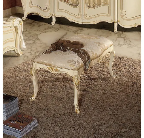 Xlmoebel Hocker Eleganter Polsterhocker in modernem Design für Wohnzimmer (1 St., Hocker), Hergestellt in Europa